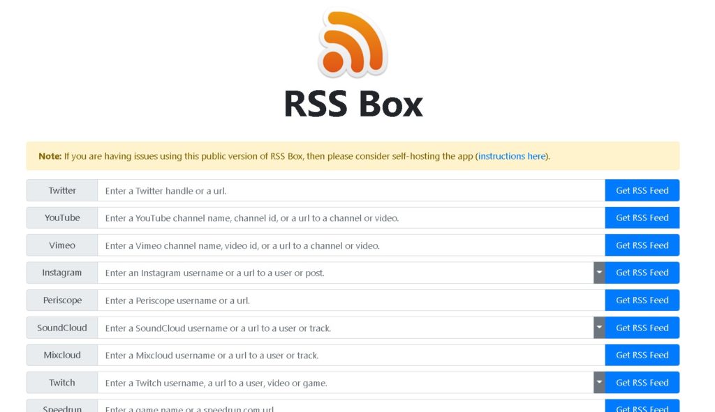 Bien organiser sa veille Twitter : nos astuces 4 capture ecran de RSS BOX