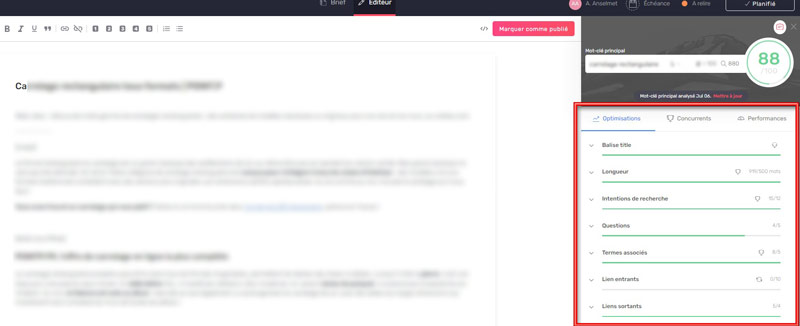 Rédacteur freelance : mes 7 outils indispensables 3 interface de semji