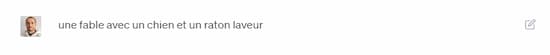 Exemple de prompt simple pour le plugin Stories