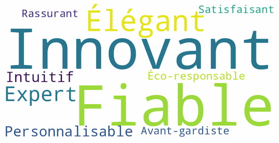 Corrigez vos articles à la perfection avec cette séquence de 6 prompts 11 nuage de mots qui définissent le tone of voice de ma marque