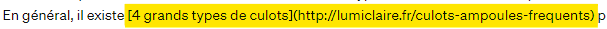Corrigez vos articles à la perfection avec cette séquence de 6 prompts 13 Exemple d'un lien retranscrit en format Markdown