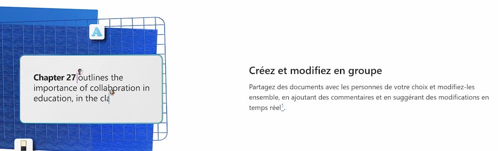 6 services en ligne permettant de rédiger des textes à plusieurs 2 Interface de Microsoft Word Online 365