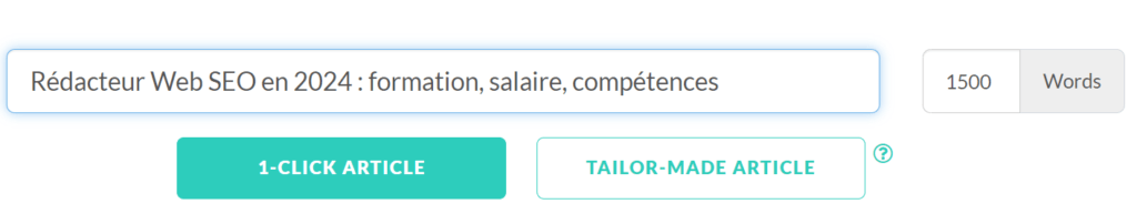 AI Writer : test complet et avis (impartial) 1 image