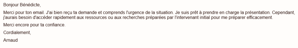 Rytr : résultats email reply 2