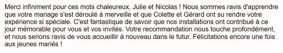 Rytr : résultats reply to reviews 2