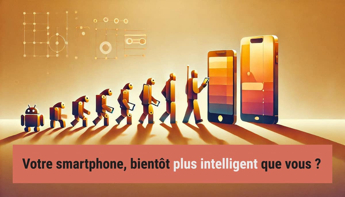 banner article smartphone IA