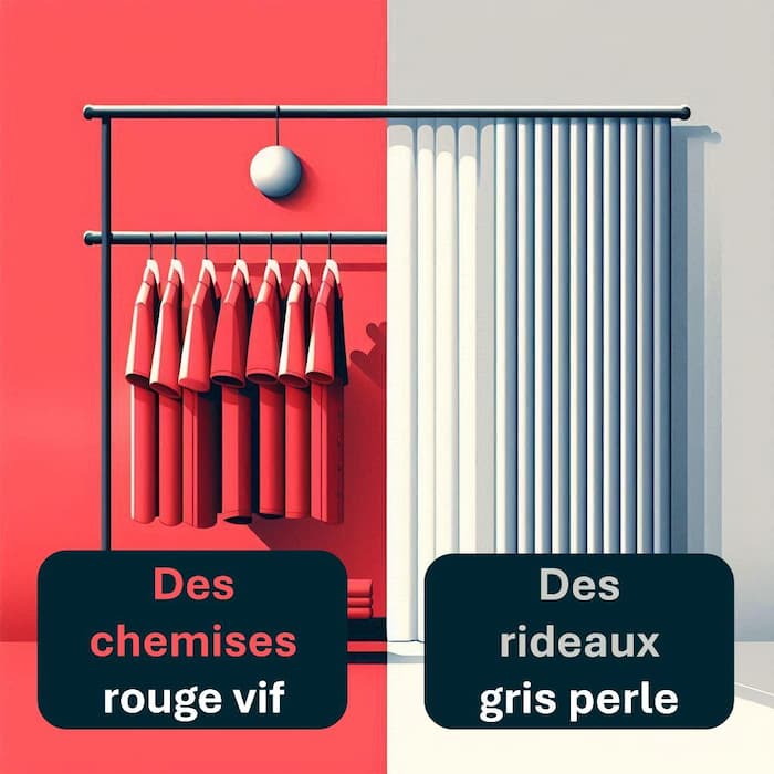 Français sans fautes : 16 pièges invisibles à traquer (sans relâche) 5 Visu accord adjectifs de couleur composes 1