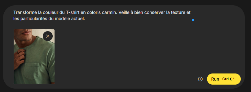 Nano Banana : 11 cas pratiques pour vos visuels marketing ! 9 Prompt pour modifier une propriété d'un produit, pour un site e-commerce, avec Nano Banana (Gemini 2.5 Flash Image)